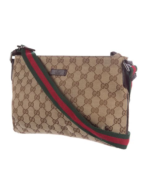 gucci crossbody fabric strap|gucci crossbody bag sale clearance.